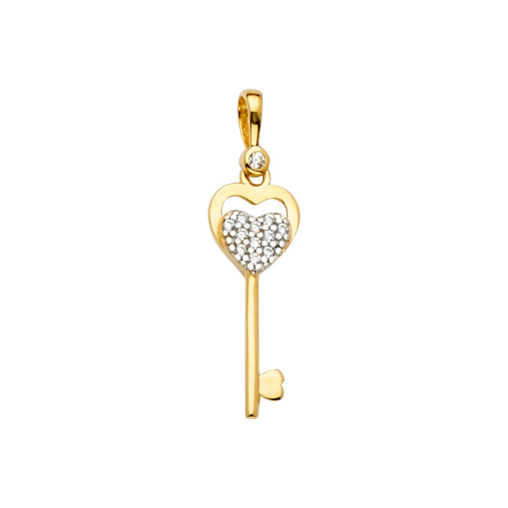 Key Pendant for Necklace or Chain