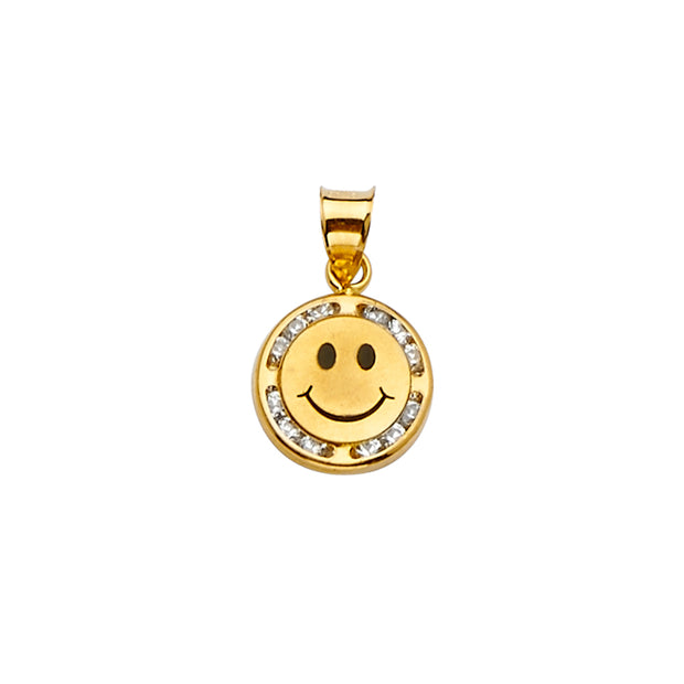 Smiley Pendant for Necklace or Chain