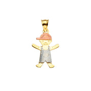 Boy Pendant for Necklace or Chain