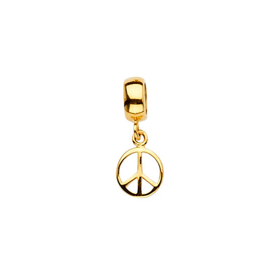 Peace Charm Pendant for Necklace or Chain