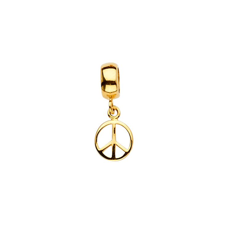 Peace Charm Pendant for Necklace or Chain
