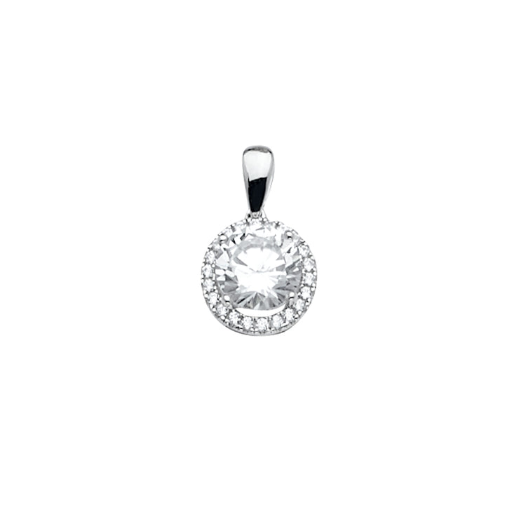 CZ Diamond Pendant for Necklace or Chain