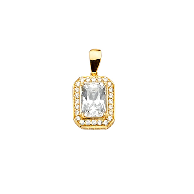 CZ Pendant for Necklace or Chain