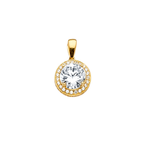 CZ Pendant for Necklace or Chain