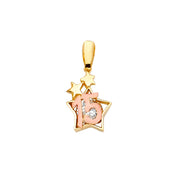 Quinceanera Pendant for Necklace or Chain