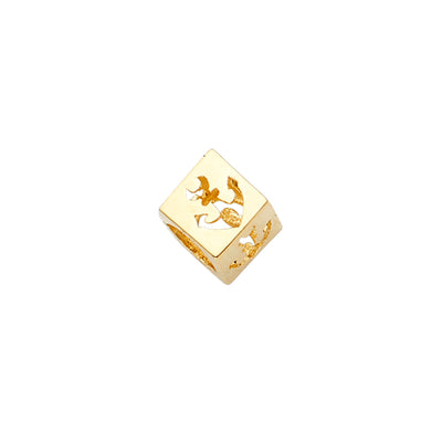 Dice Slider Pendant for Necklace or Chain