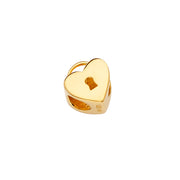 Lock Slider Pendant for Necklace or Chain
