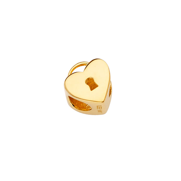 Lock Slider Pendant for Necklace or Chain