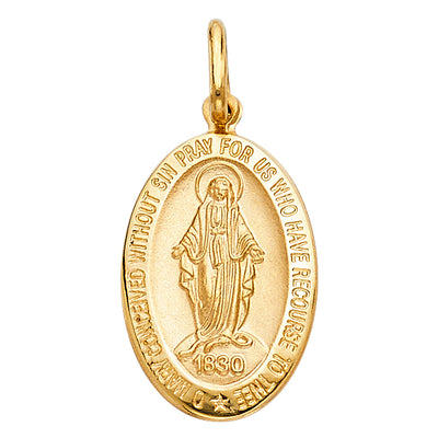 Guadalupe Pendant for Necklace or Chain