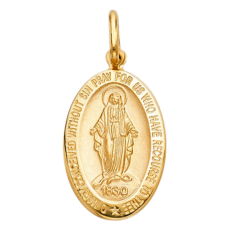 Guadalupe Pendant for Necklace or Chain