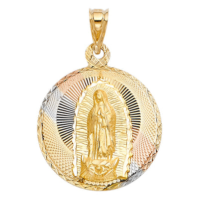 Guadalupe Pendant for Necklace or Chain