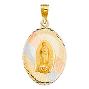 Guadalupe Pendant for Necklace or Chain