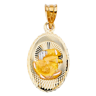 Baptism Pendant for Necklace or Chain
