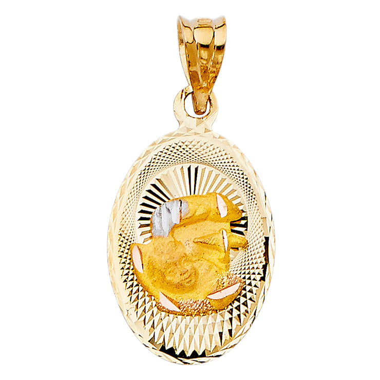 Baptism Pendant for Necklace or Chain
