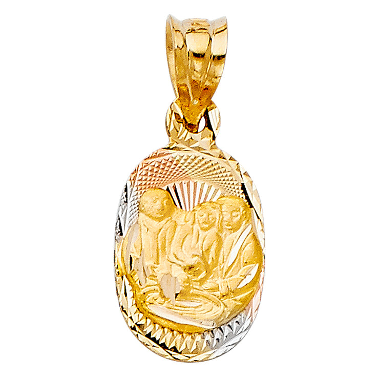 Baptism Pendant for Necklace or Chain