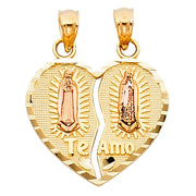 Guadalupe Pendant for Necklace or Chain