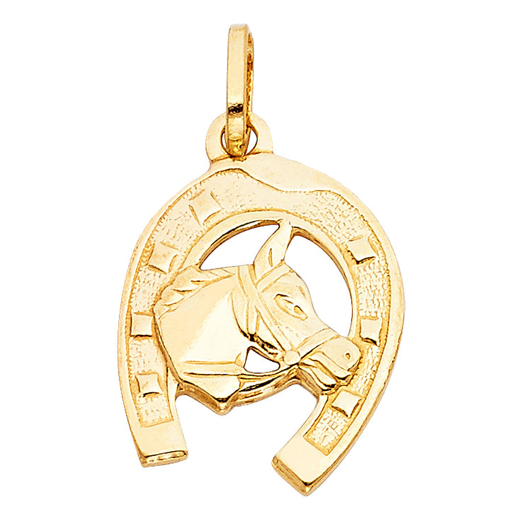 Horseshoe Pendant for Necklace or Chain
