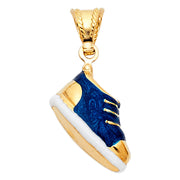 Soccer Ball Enamel Pendant for Necklace or Chain