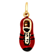 Soccer Shoes Enamel Pendant Pendant for Necklace or Chain