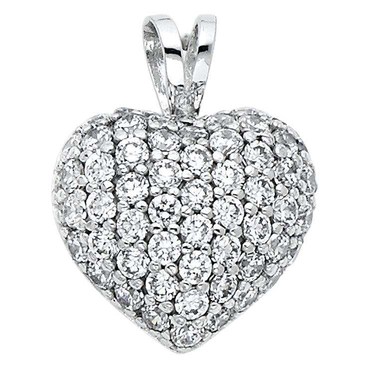 Love Heart Pendant for Necklace or Chain