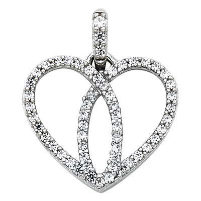 Love Heart Pendant for Necklace or Chain