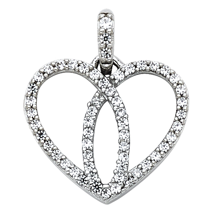 Love Heart Pendant for Necklace or Chain