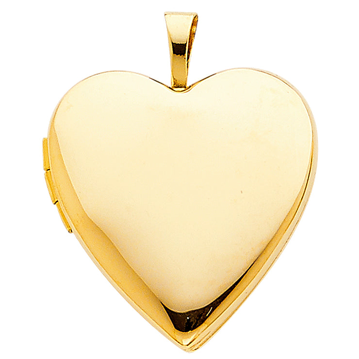 Heart Locket Pendant for Necklace or Chain