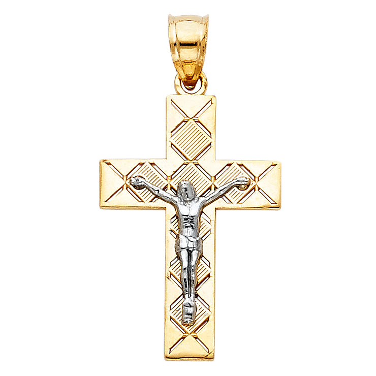 Crucifix Cross Pendant for Necklace or Chain