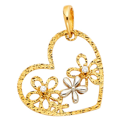 Flowers Pendant for Necklace or Chain