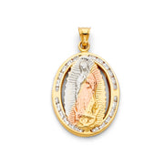 Guadalupe Pendant for Necklace or Chain