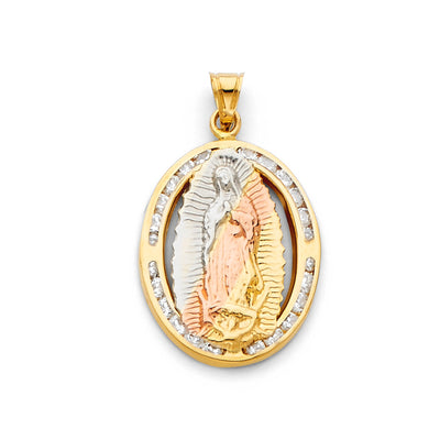 Guadalupe Pendant for Necklace or Chain