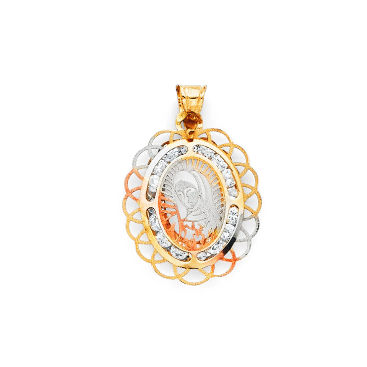 Guadalupe Pendant for Necklace or Chain