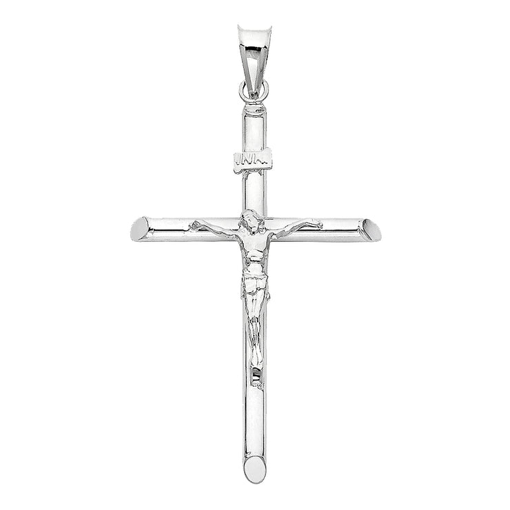 14K Gold Crucifix Cross Religious Pendant