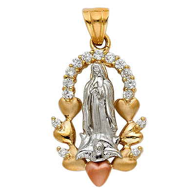 Guadalupe Pendant for Necklace or Chain