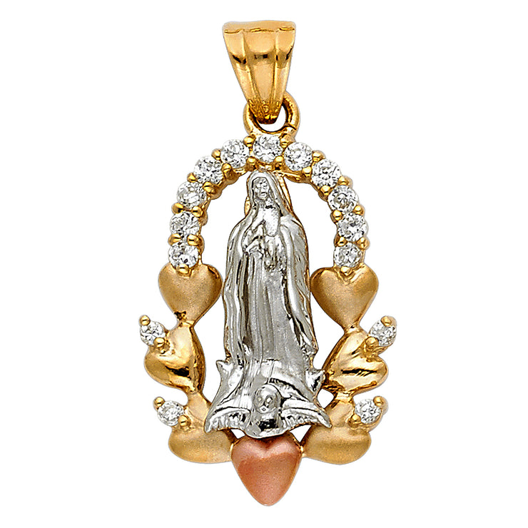 Guadalupe Pendant for Necklace or Chain