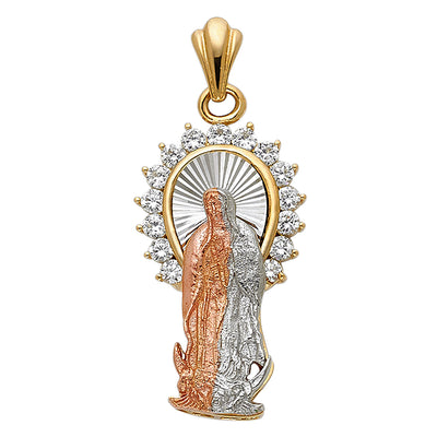 Guadalupe Pendant for Necklace or Chain