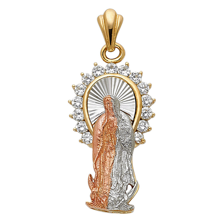 Guadalupe Pendant for Necklace or Chain