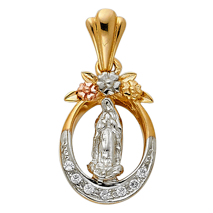 Guadalupe Pendant for Necklace or Chain