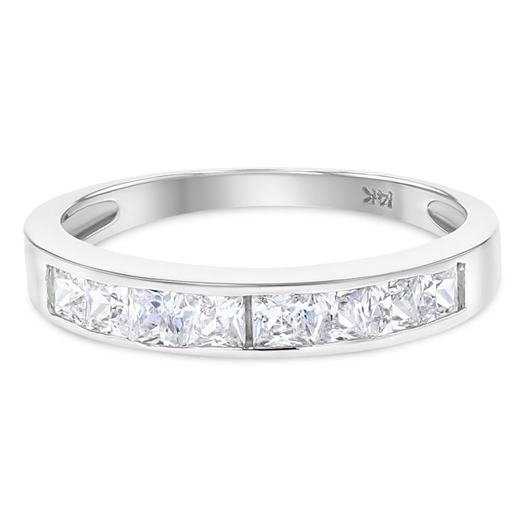 14K Solid Gold 0.5 Ct. Round Solitaire CZ Engagement Ring