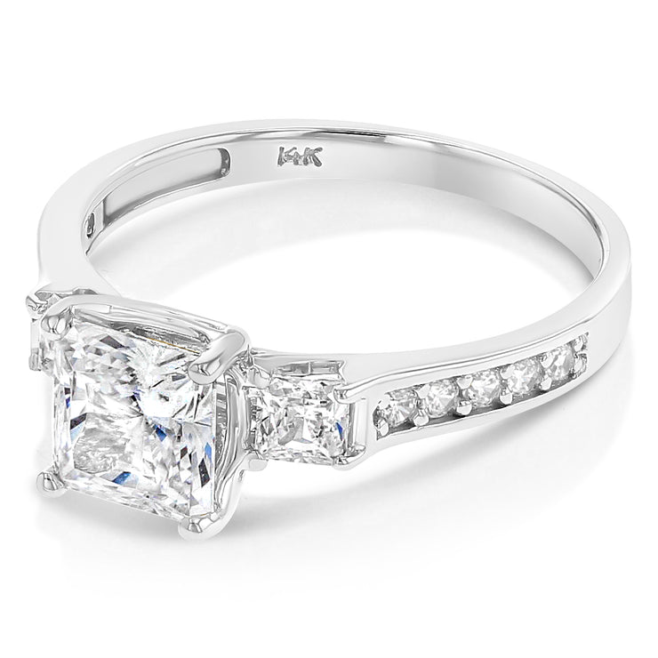 14k karat Solid gold Engagement Rings Wedding affordable bands carat crafted faux diamond handcrafted jewellry jewels karat luxurious luxury promise rings unique Quality Best Anniversary Gift Present Love TWJC