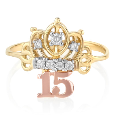 Quinceanera Ring for 15th Birthday