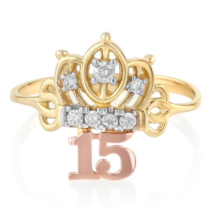 Quinceanera Ring for 15th Birthday