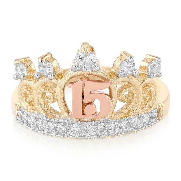 Quinceanera Ring for 15th Birthday