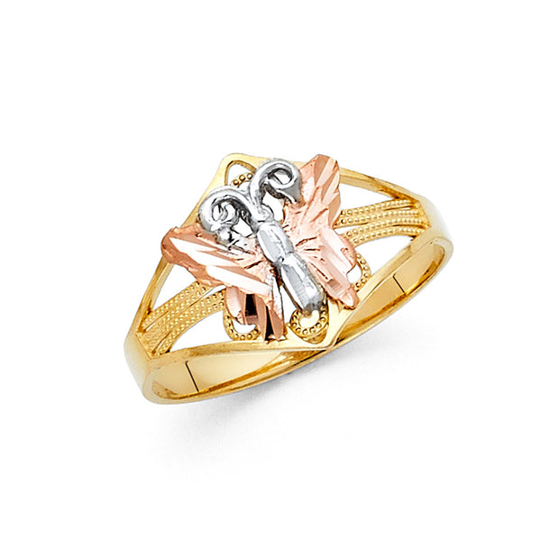 Statement Butterfly Ring