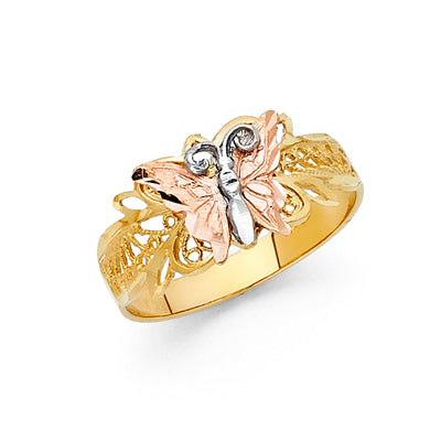 Statement Butterfly Ring