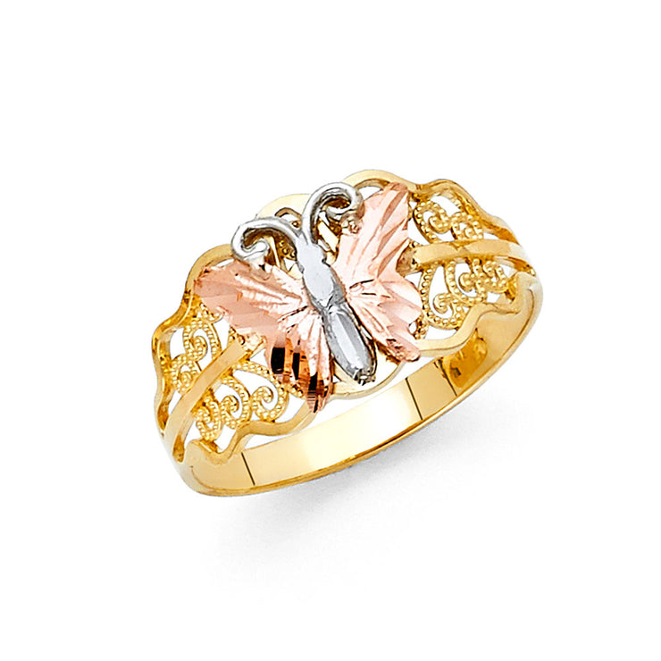 Statement Butterfly Ring