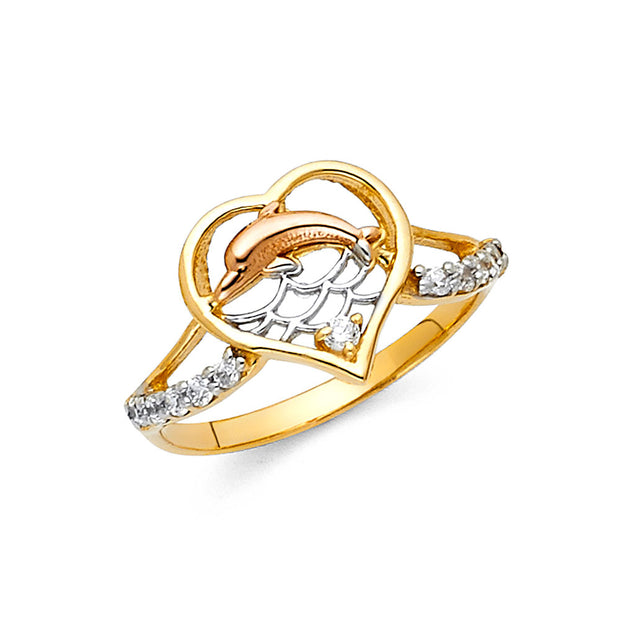 Dolphin Ring