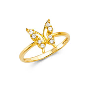 Statement Butterfly Ring