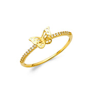 Statement Butterfly Ring