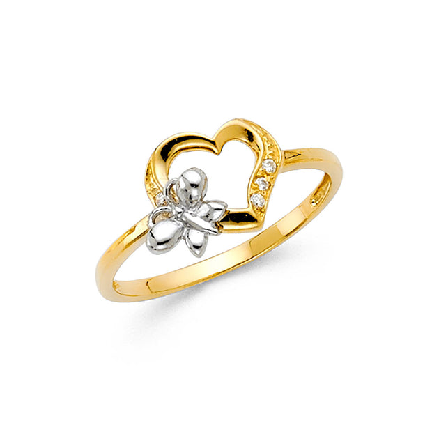 Statement Butterfly Ring